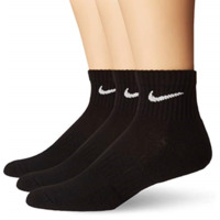 Набір шкарпеток Nike U Everyday Cush Ankle 3Pr SX7667-010 42-46 3 шт чорні