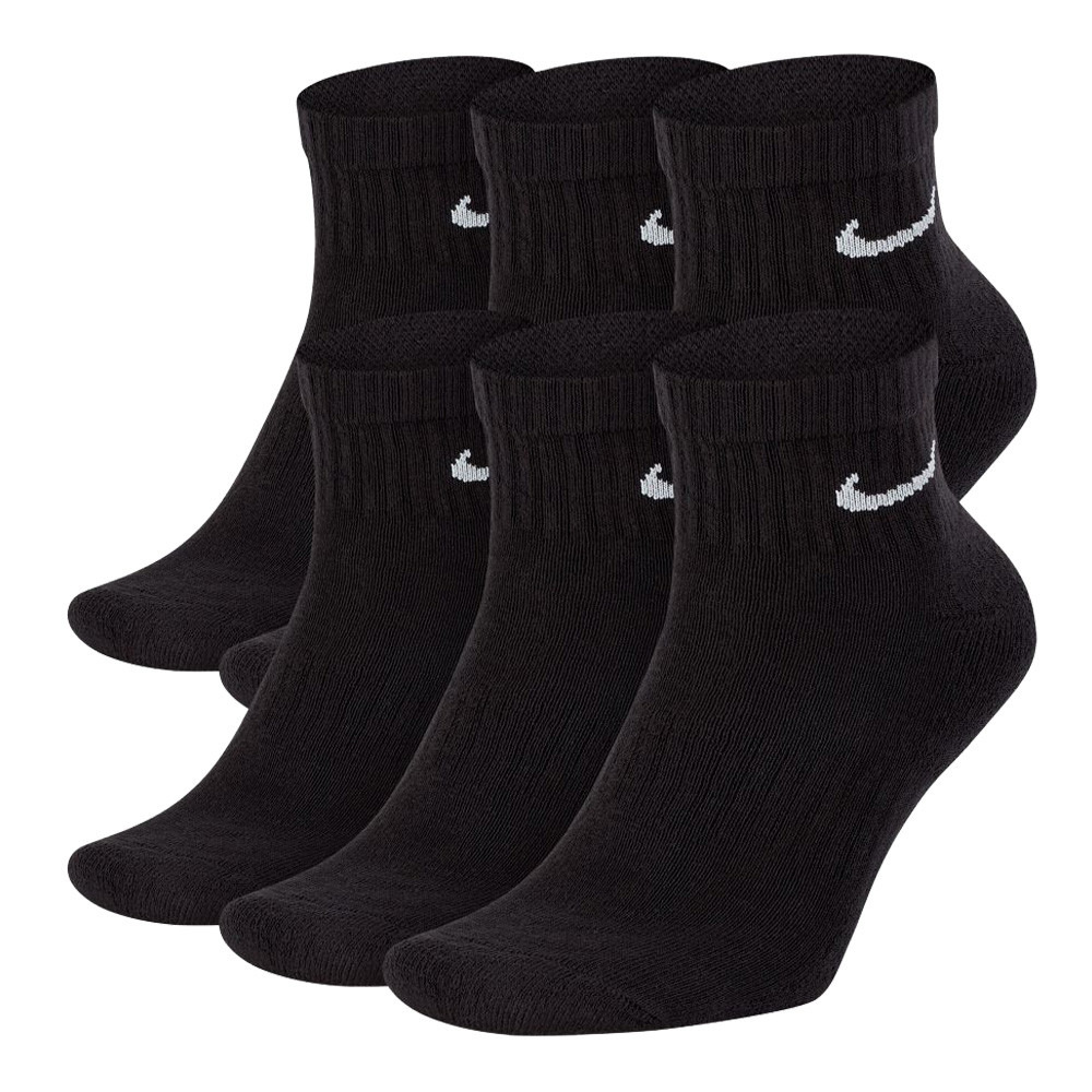 Шкарпетки Nike U Everyday Cush Ankl 6Pr-Bd SX7669-010 46-50 чорні фото1