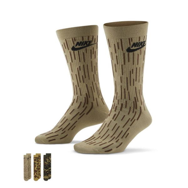Набор носков Nike U Everyday Essential Crew DH3414-903 38-42 3 шт. хаки фото