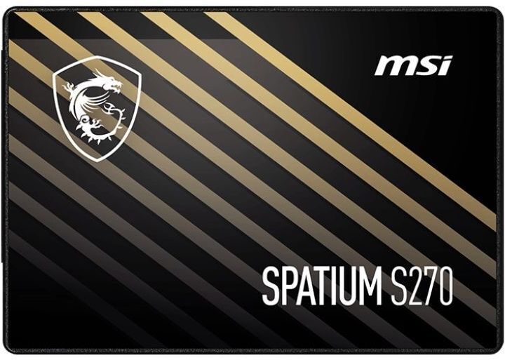 SSD накопичувач MSI Spatium S270 2.5" SATAIII 3D TLC 960GB (S78-440P130-P83) фото1