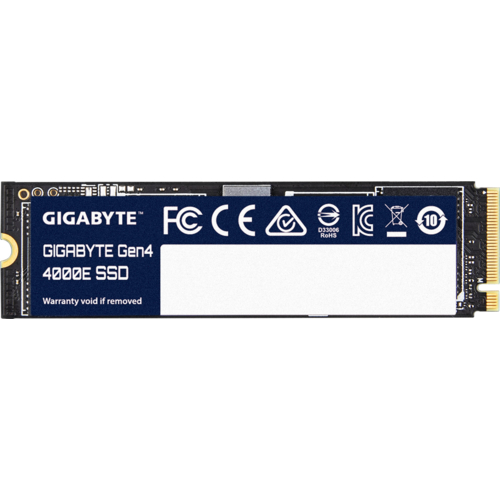 SSD накопитель Gigabyte Gen4 4000E M.2 2280 PCIe 4.0 x4 3D NAND 500GB (G440E500G)