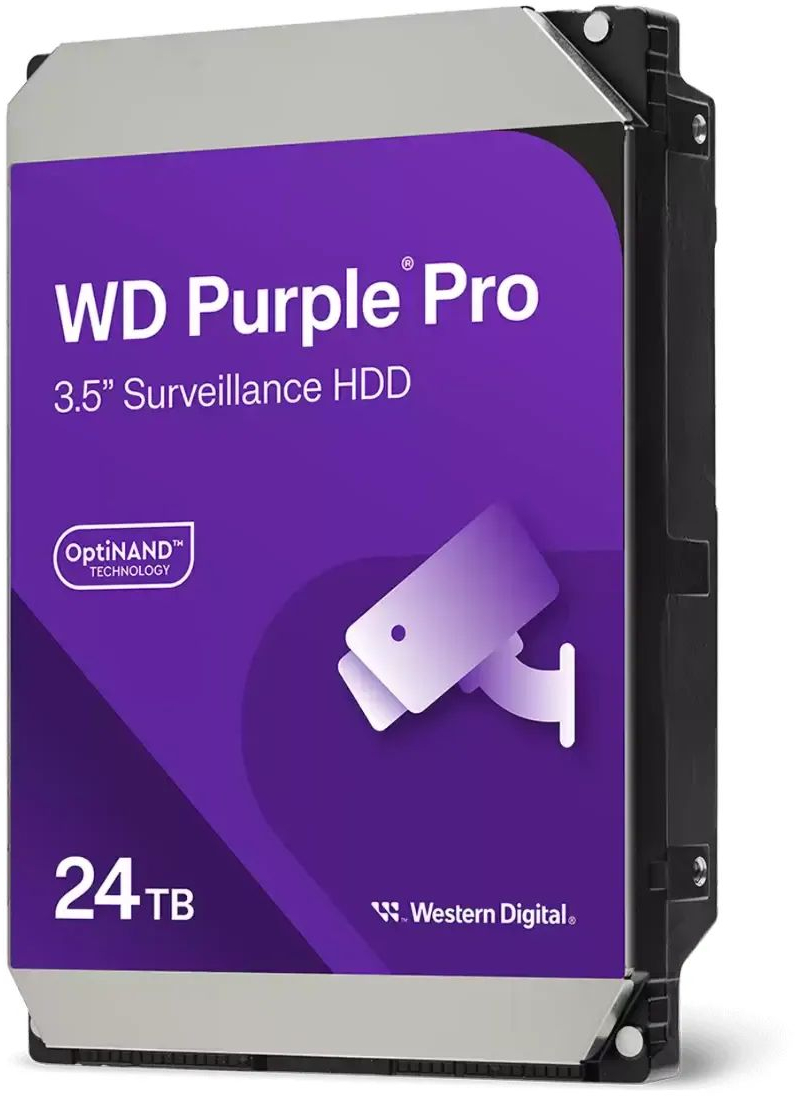 Накопитель HDD SATA 24.0TB WD Purple Pro 7200rpm 512MB (WD241PURP) фото1
