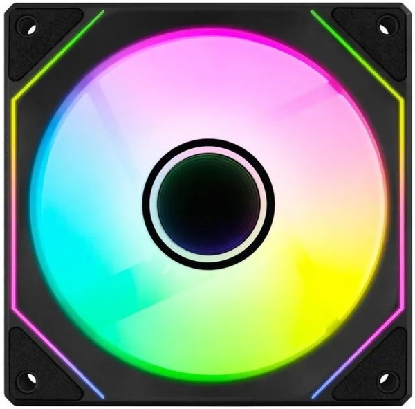Корпусный вентилятор AEROCOOL Phantom M-3 Reverse 12 PWM ARGB Black (ACF3-MR11227.11)