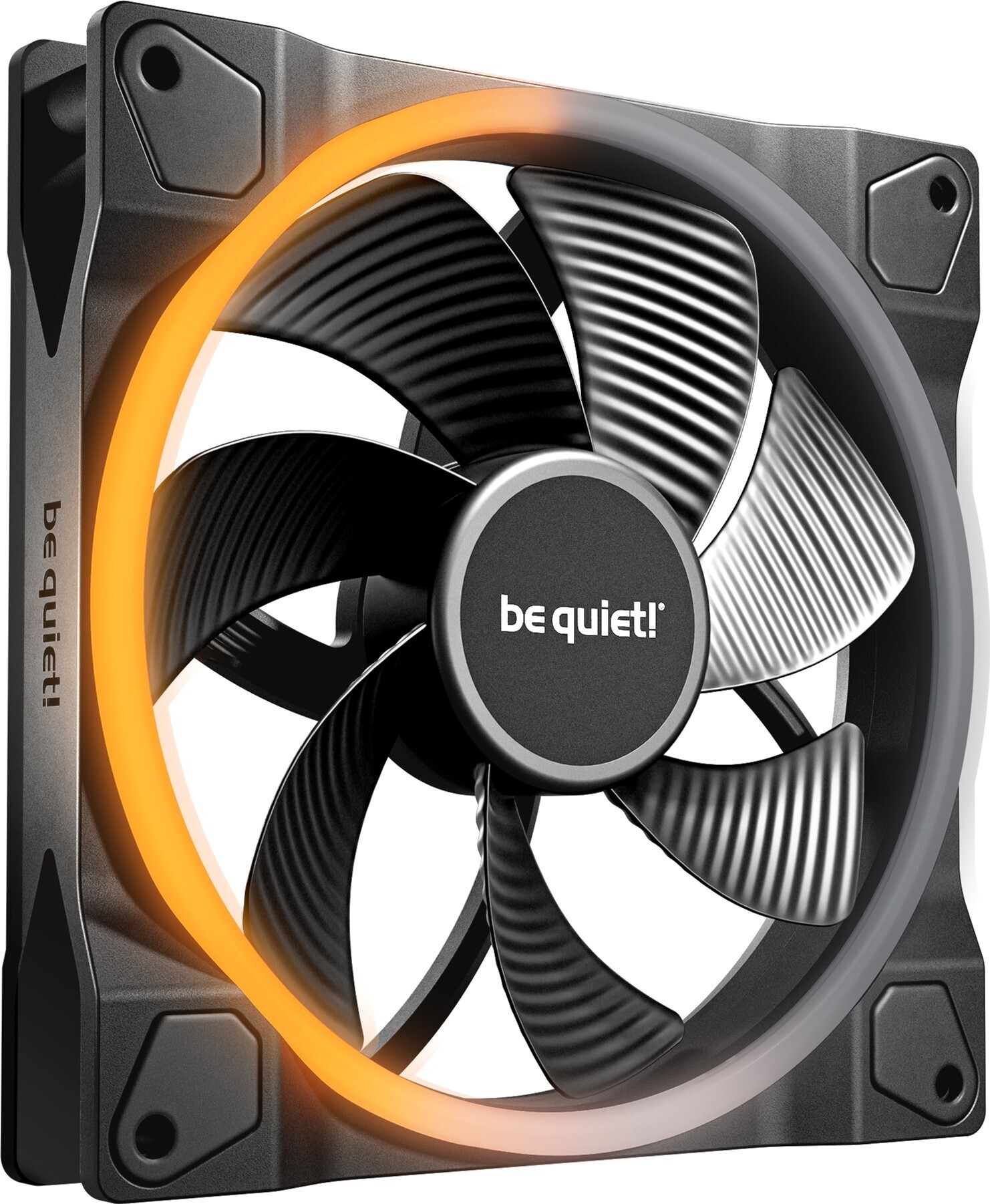 Корпусный вентилятор be quiet! Light Wings 140mm PWM Reverse Black (BL134) фото1