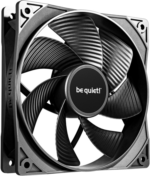 Комплект корпусных вентиляторов be quiet! Pure Wings 3 120mm PWM Reverse 3-Pack Black (BL137)
