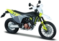 Мотоцикл Maisto 2023 Husqvarna 701 Supermoto, масштаб 1:12 (31101-23093)