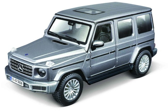 Сборная модель автомобиля Maisto 2019 Mercedes-Benz G-Class, масштаб 1:25 серый (39536 silver) фото1