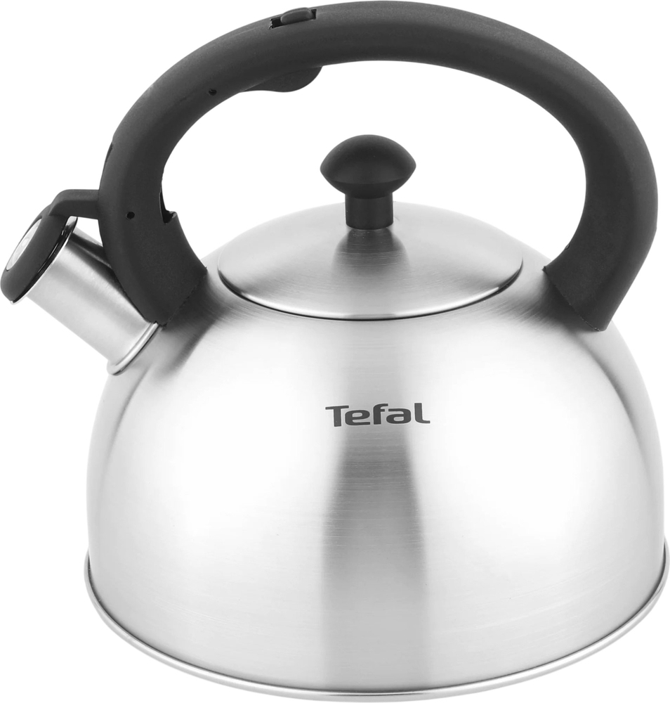 Чайник со свистком Tefal Duetto+, 2.5л, чёрный (N4210310) фото1