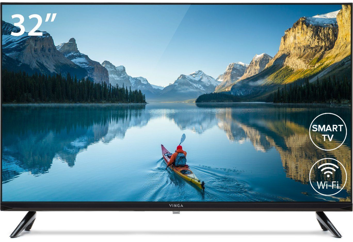 Телевізор Vinga S32HD25B фото1
