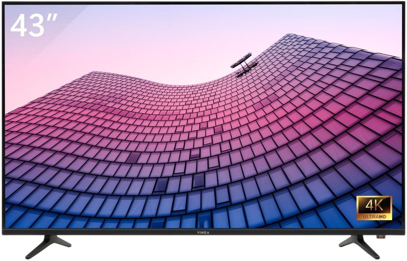Телевізор Vinga L43UHD25B фото1