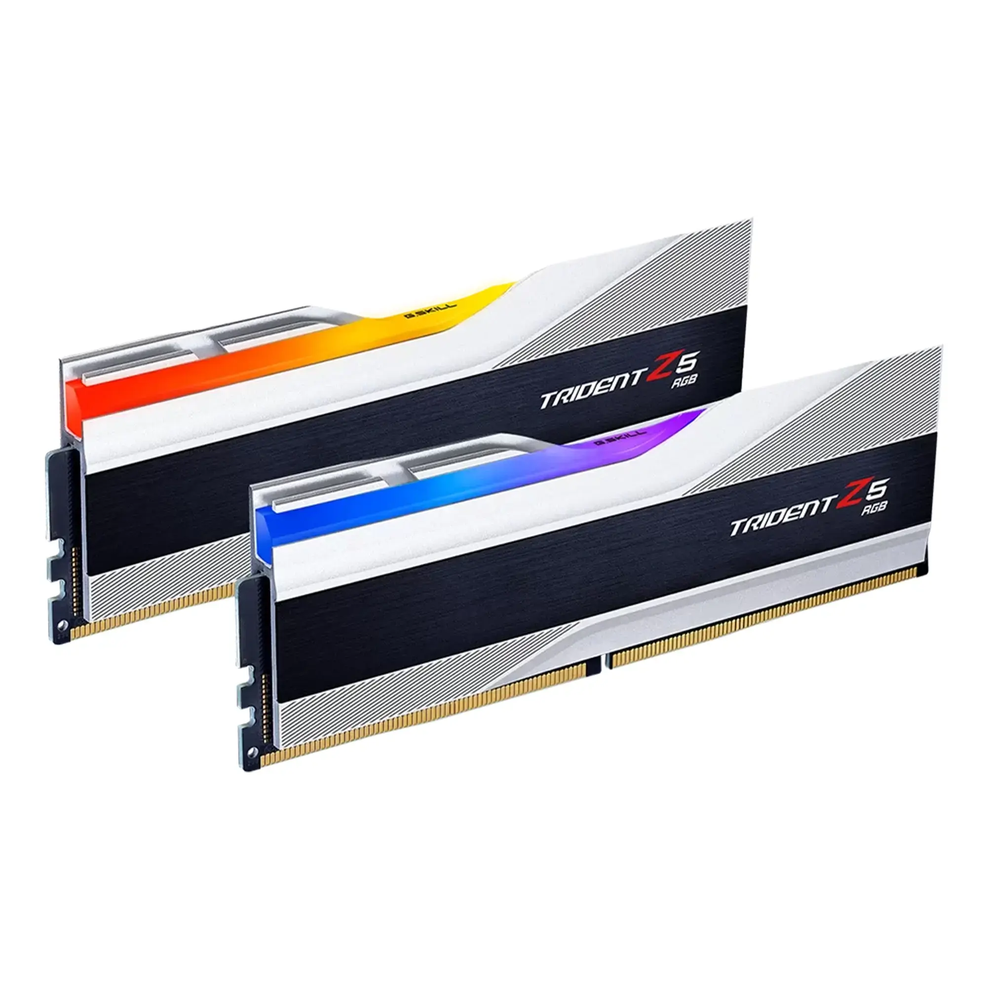 Память для ПК G.Skill DDR5 2x16GB/7200 Trident Z5 RGB Silver (F5-7200J3445G16GX2-TZ5RS) фото1