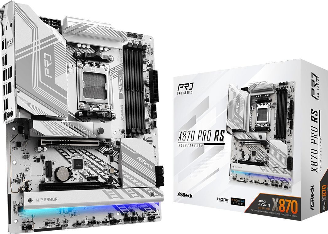 Материнська плата ASRock X870 Pro RS Socket AM5 фото1