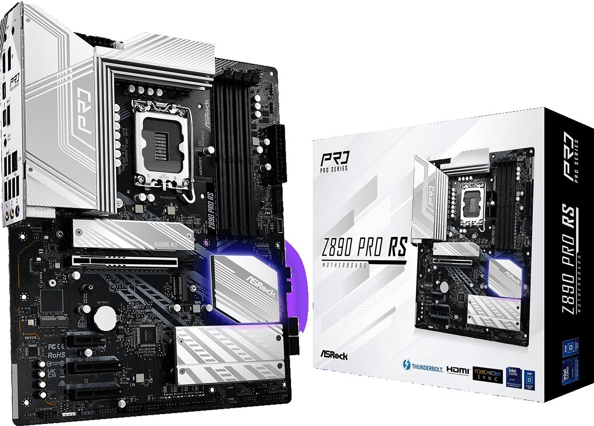 Материнcкая плата ASRock Z890 Pro RS Socket 1851