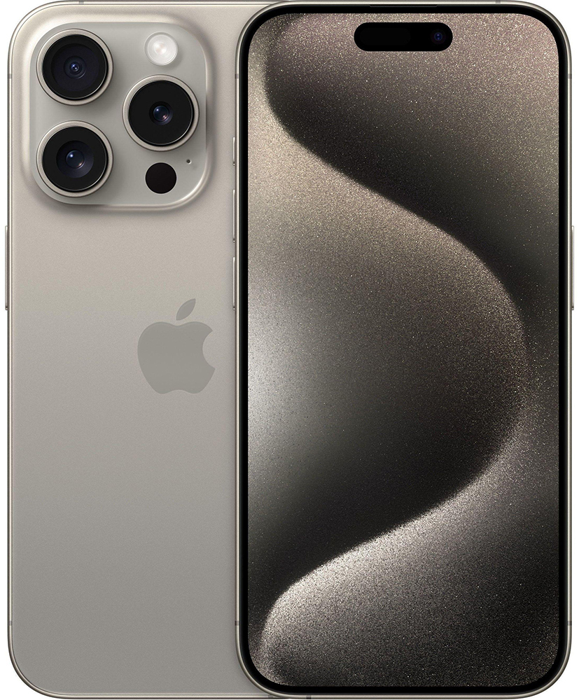 Смартфон Refurbished Apple iPhone 15 Pro 1 TB Natural Titanium (Идеальное состояние, A+) фото1