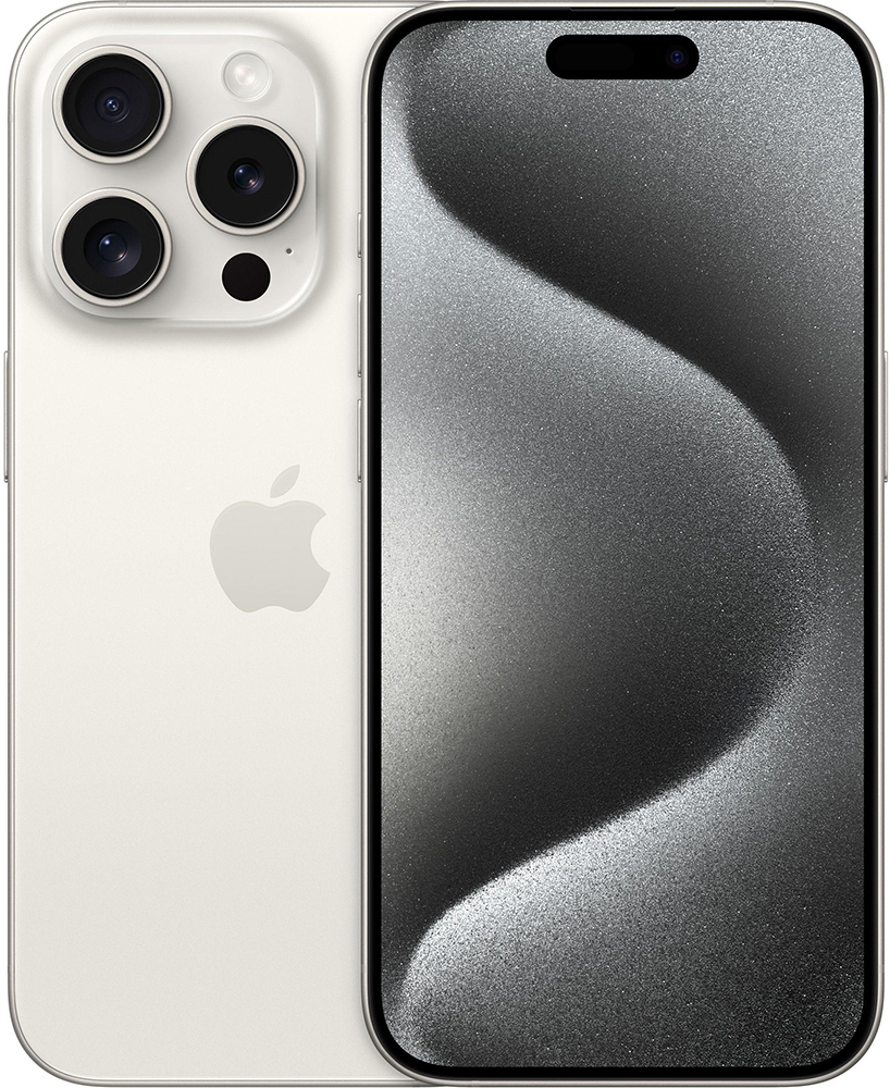 Смартфон Refurbished Apple iPhone 15 Pro 1 TB White Titanium (Идеальное состояние, A+) фото1
