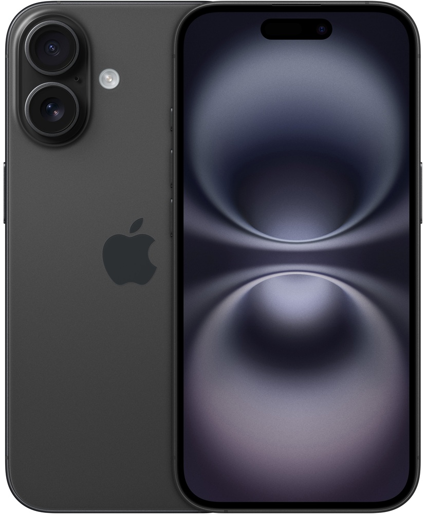 Смартфон Refurbished Apple iPhone 16 256GB Black (Отличное состояние, A) фото1