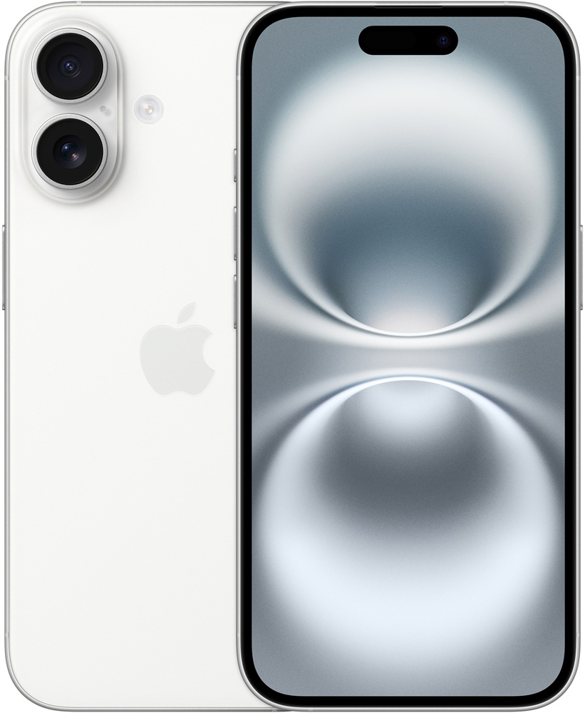 Смартфон Refurbished Apple iPhone 16 256GB White (Идеальное состояние, A+) фото1
