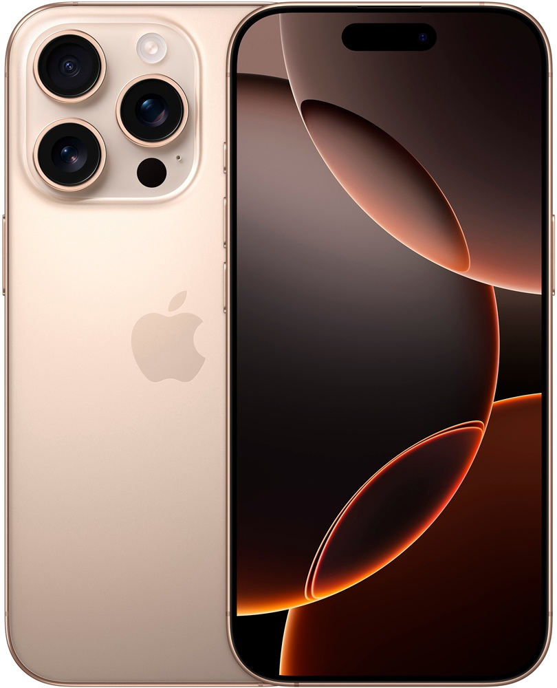 Смартфон Refurbished Apple iPhone 16 Pro 1TB Desert Titanium (Хорошее состояние, B) фото1