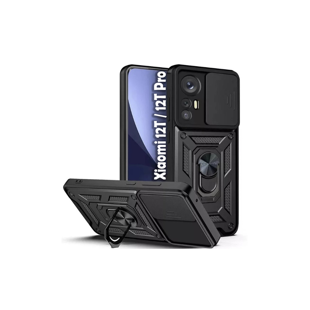 Панель Military BeCover для Xiaomi 12T / 12T Pro Black (708832) фото1