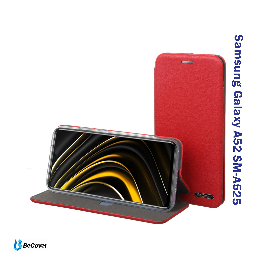 Чохол-книжка BeCover Exclusive для Samsung Galaxy A52 SM-A525 Burgundy Red (707011) фото1