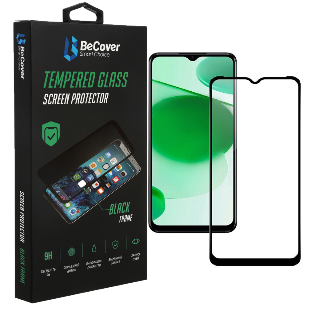 Захисне скло BeCover для Blackview A55 Black (708156) фото1