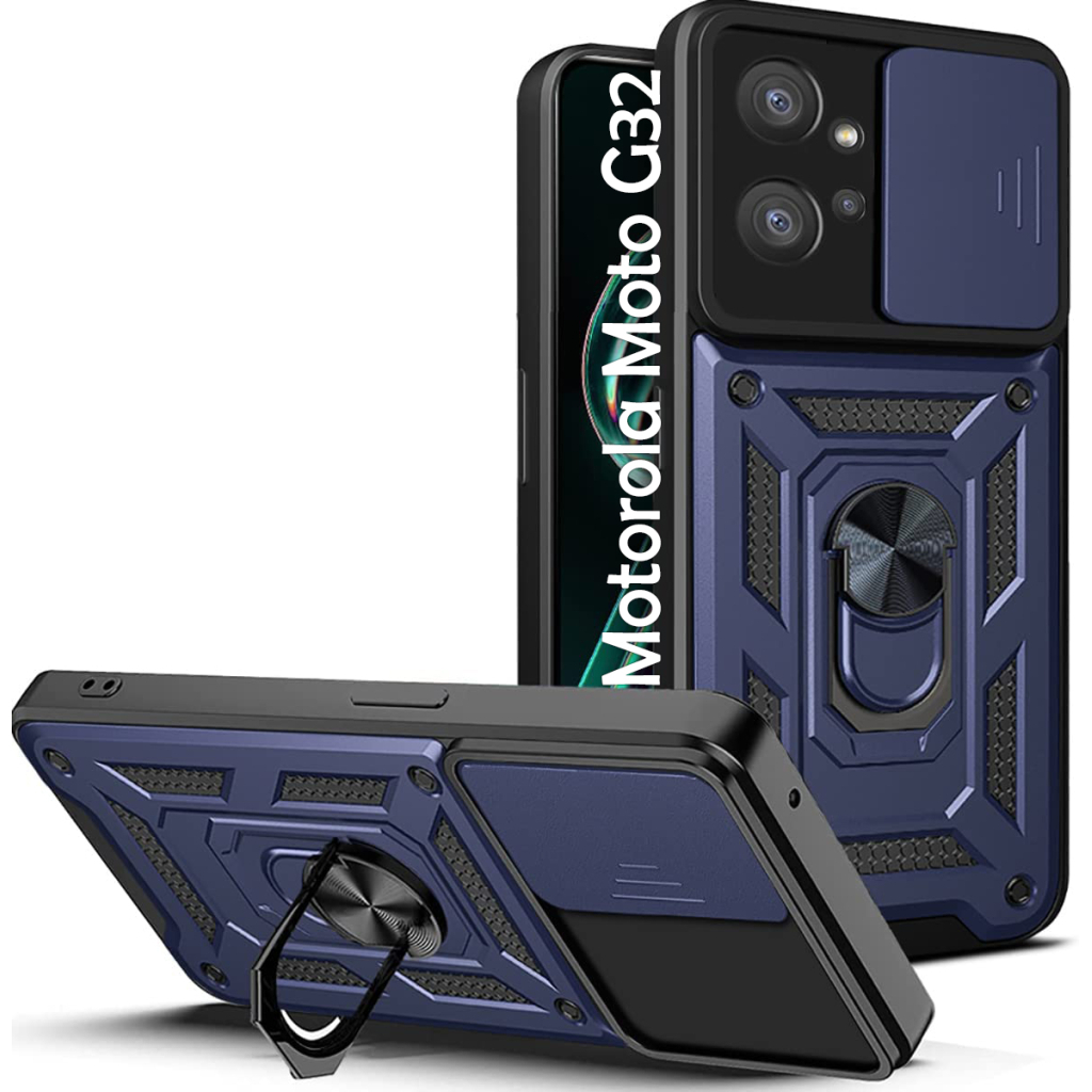 Панель Military BeCover для Motorola Moto G32 Blue (708178) фото1
