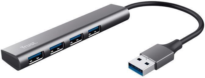 USB-хаб Trust Halyx 4-Port USB-A 3.2 Grey (24947_TRUST) фото1