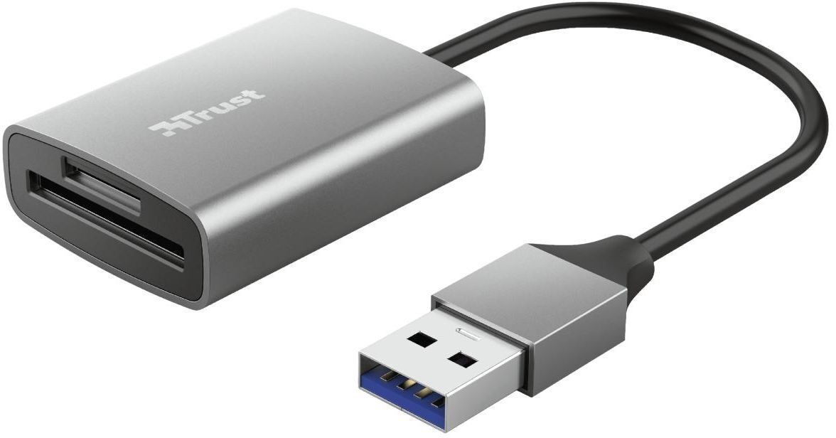 Кардрідер Trust Dalyx Fast USB 3.2 Aluminium (24135_TRUST) фото1