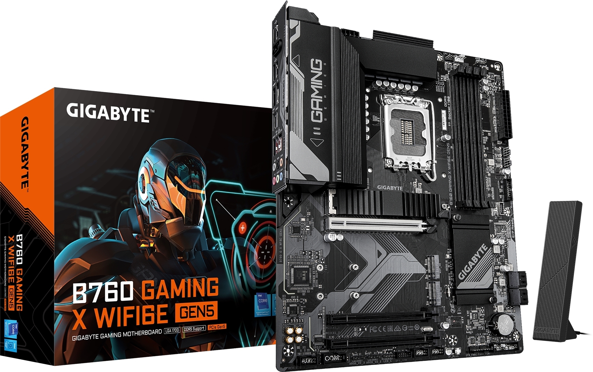 Материнcкая плата Gigabyte B760 Gaming X WiFi6E Gen5 Socket 1700 фото1
