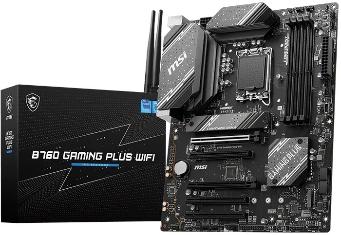 Материнська плата MSI B760 Gaming Plus WiFi Socket 1700 фото1