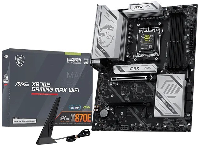 Материнська плата MSI MAG X870E Gaming Max WiFi Socket AM5 фото1