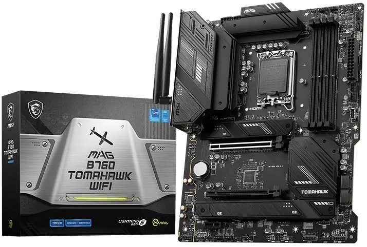 Материнська плата MSI MAG B760 Tomahawk WiFi Socket 1700 фото1