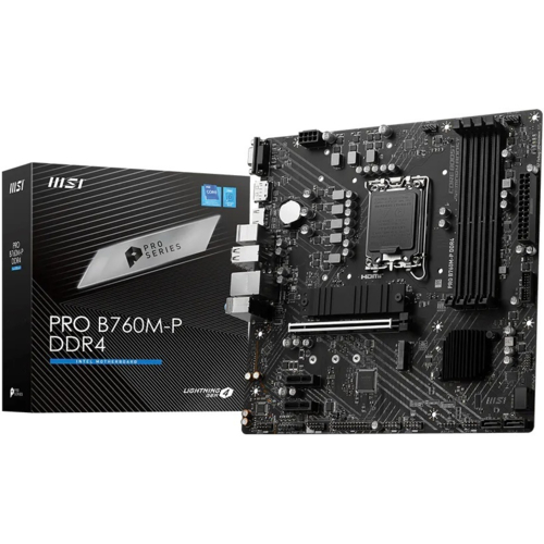 Материнская плата MSI Pro B760M-P DDR4 Socket 1700