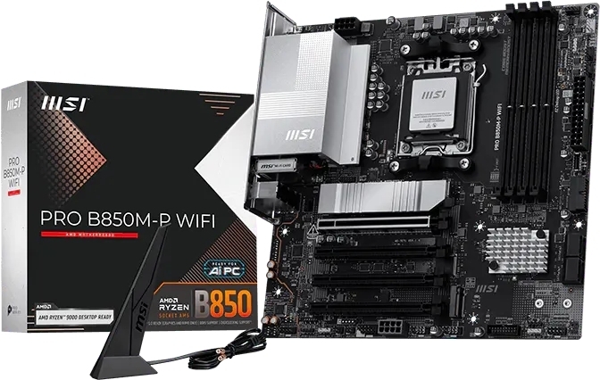 Материнская плата MSI Pro B850M-P WiFi Socket AM5 фото1