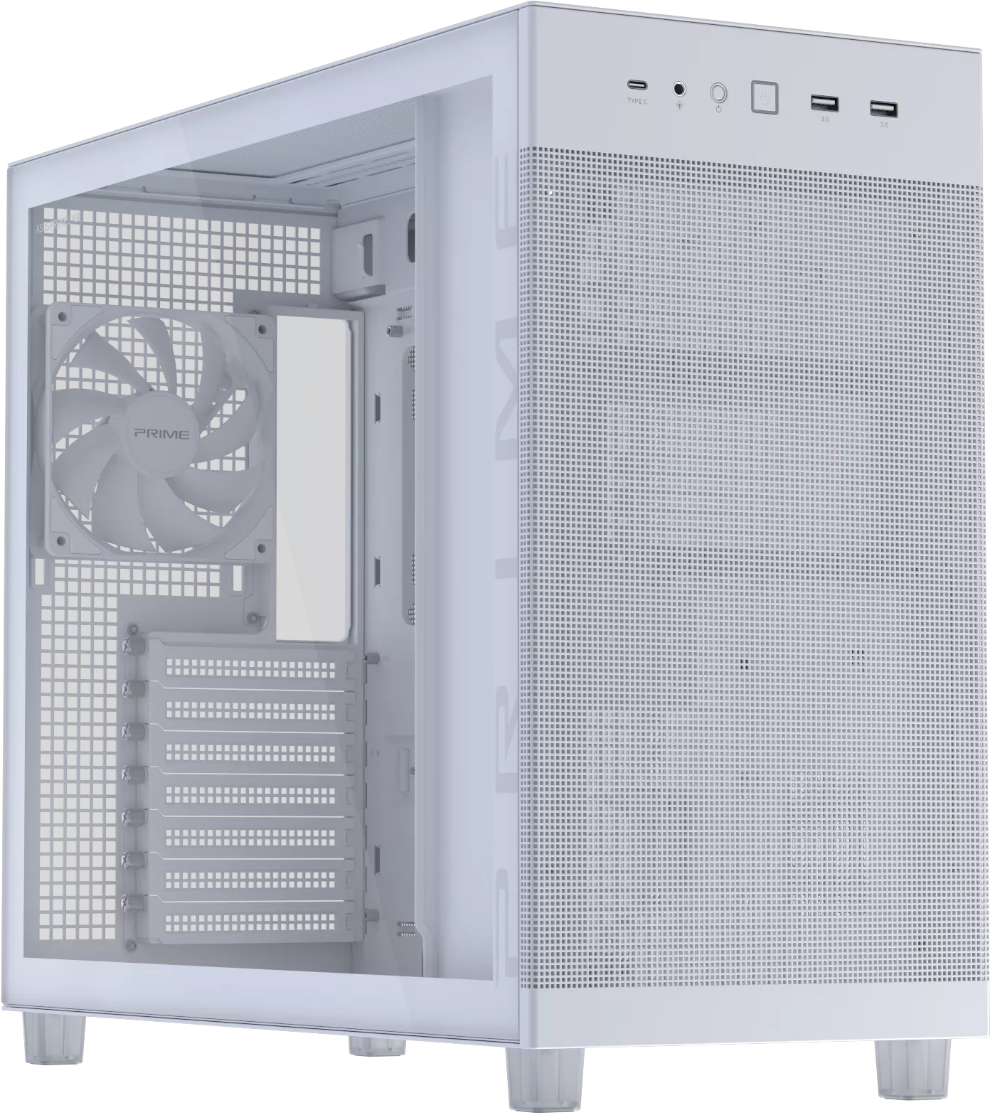 Корпус Asus Prime AP303 TG White (90DC00V3-B39010) фото1