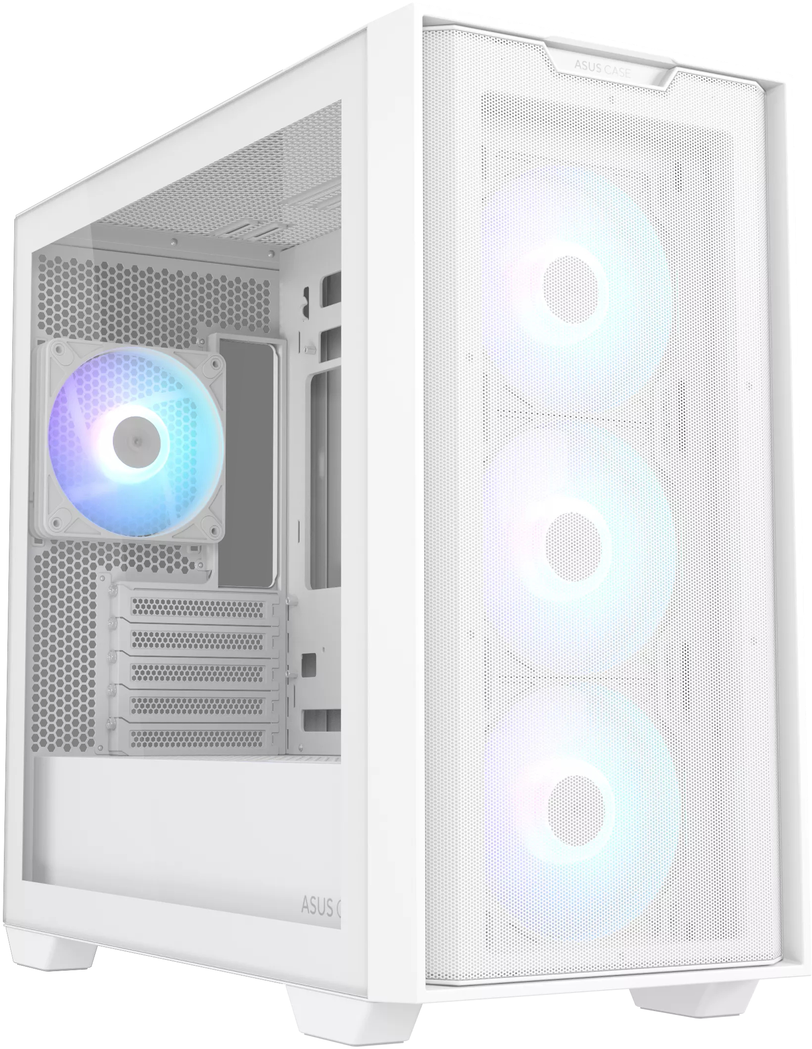 Корпус Asus A21 Plus White Tempered Glass (90DC00H3-B19010) фото1