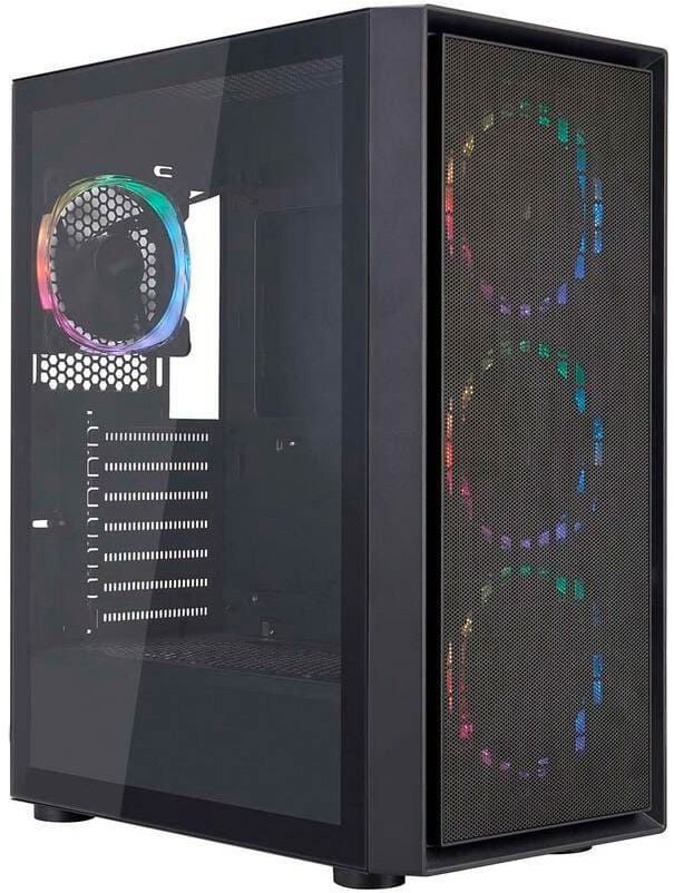 Корпус 1stPlayer Go6-BK-4FS7 Black фото1