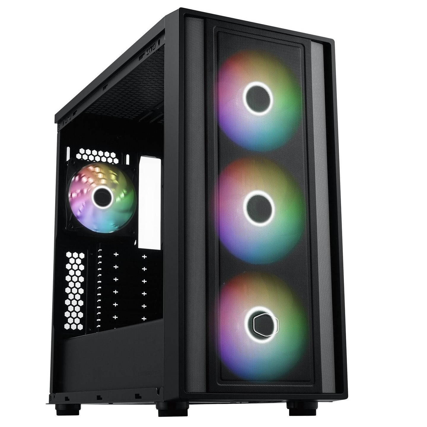 Корпус CoolerMaster MasterBox 600 Black (MB600-KGNN-S00) фото1