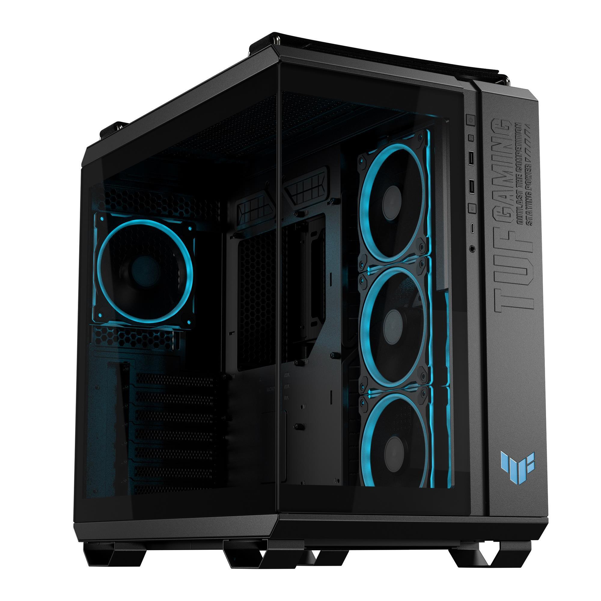 Корпус Asus TUF Gaming GT502 Horizon ARGB Black без БЖ (90DC0090-B19020) фото1