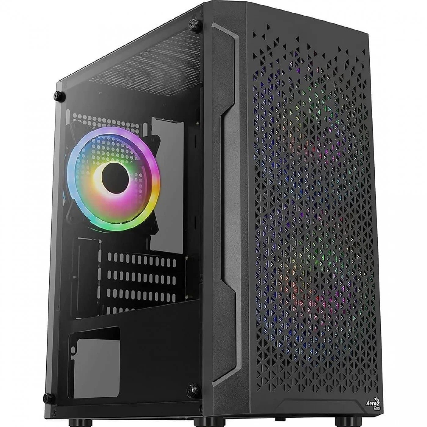Корпус AeroCool Trinity Mini-G-BK-v2 (ACCS-PV32033.11) Black без БЖ фото1