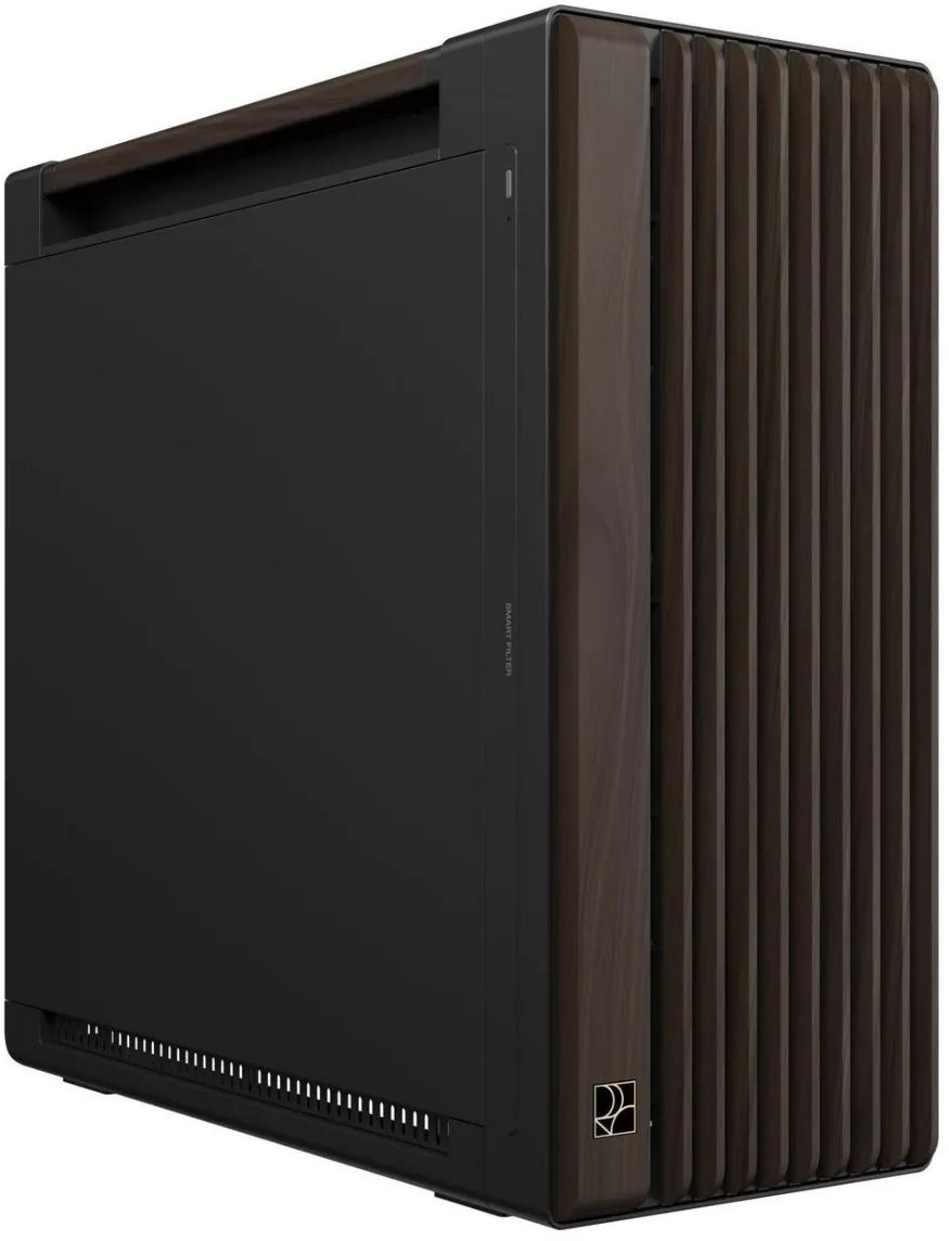 Корпус Asus ProArt PA602 Walnut Wood Metal Panel Modern Black (90DC00J0-B09040) фото1