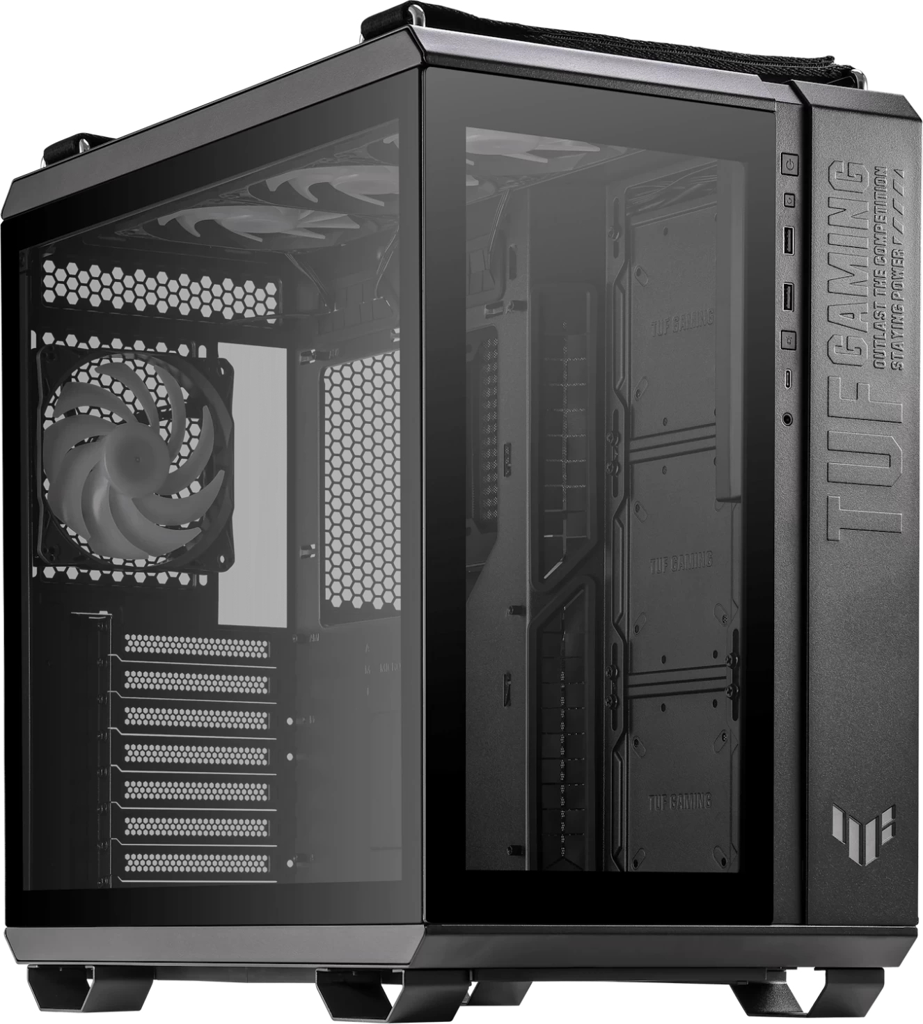 Корпус Asus TUF Gaming GT502 Plus Black (90DC0090-B19010) фото1