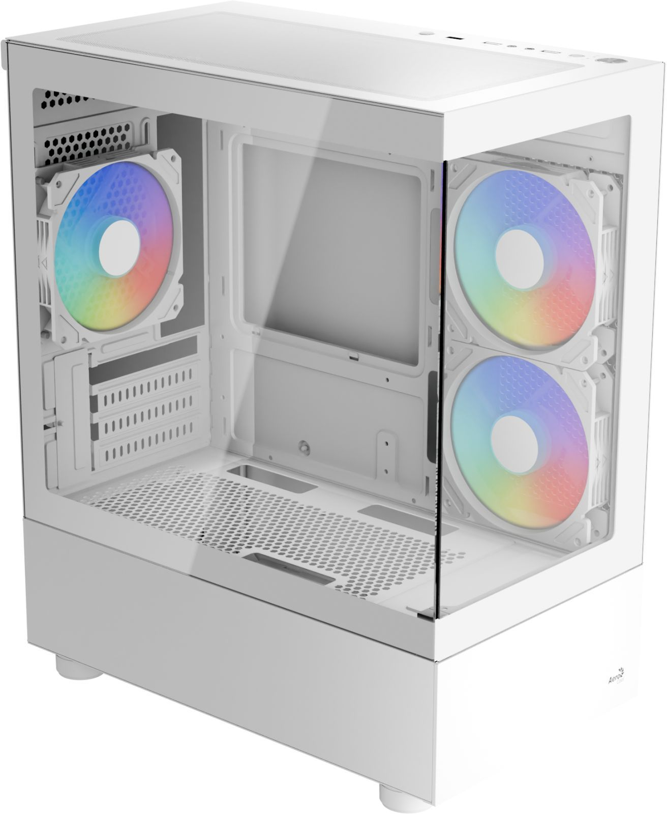 Корпус AeroCool Viewport Mini-G-WT-v2 White (ACCM-ES09133.21) фото1
