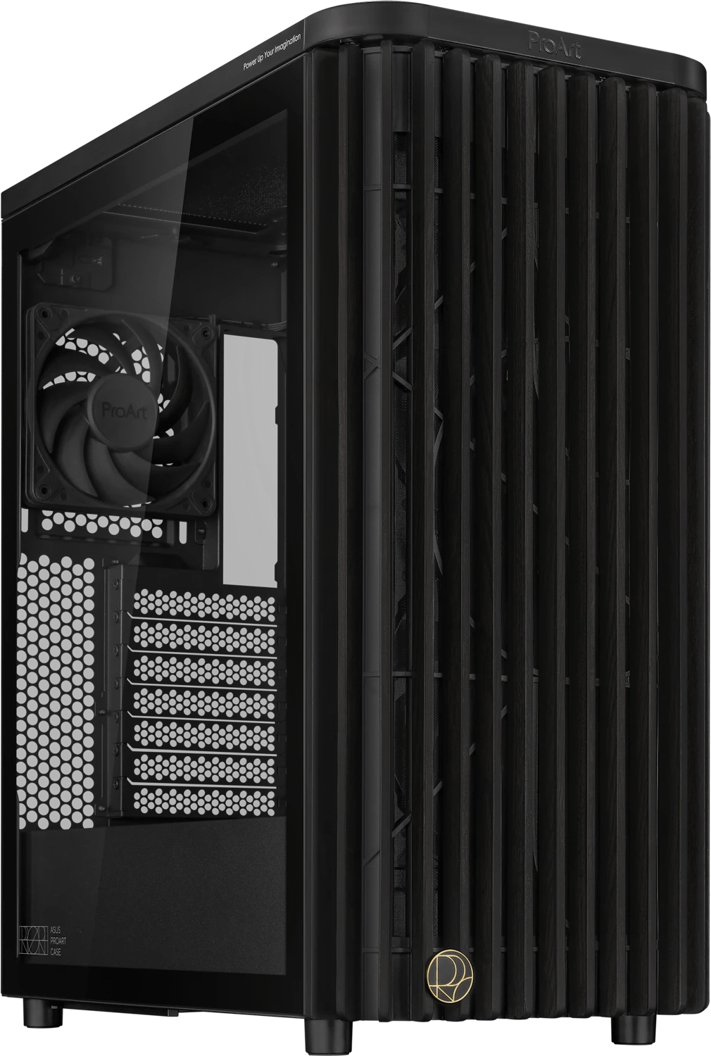 Корпус Asus ProArt PA401 Wood Edition - Tempered Glass без БЖ (90DC00M0-B39000)
