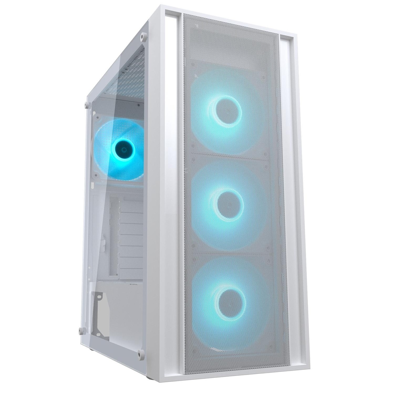 Корпус Cougar MX160 RGB White фото1