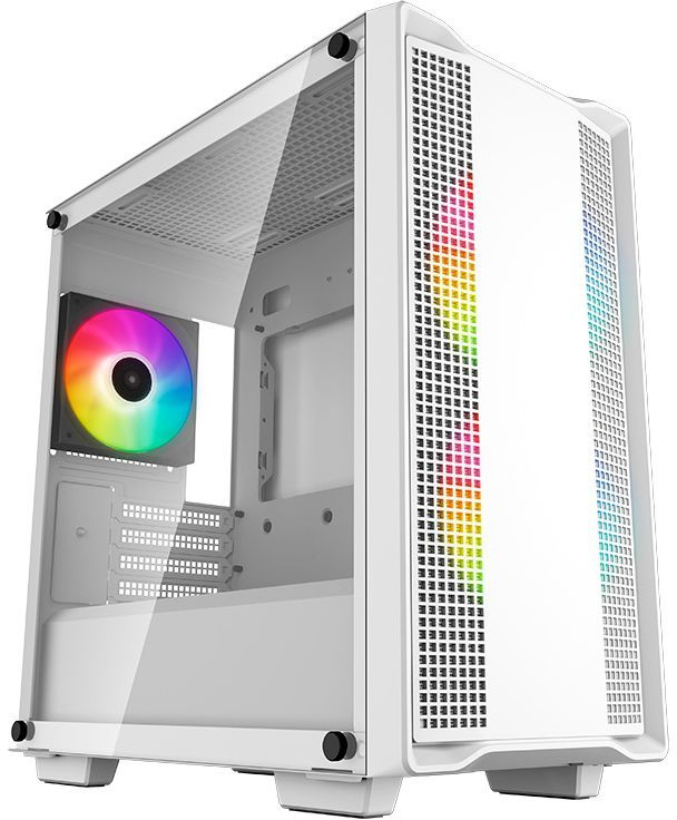 Корпус DeepCool CC360 White ARGB (R-CC360-WHAPM3-G-1) без БП