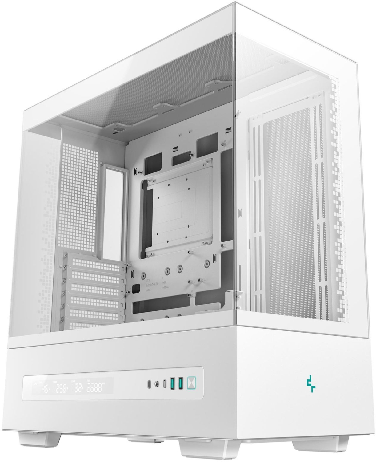 Корпус DeepCool CH690 Digital White (R-CH690-WHNNA0D-G-1) без БП