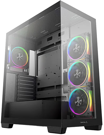 Корпус DeepCool CG580 4F V2 Black (R-CG580-BKADA4-G-2) без БП фото1