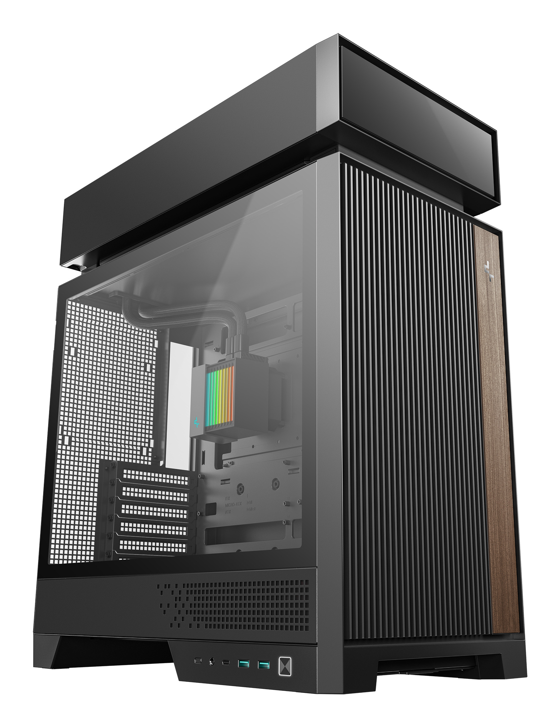 Корпус DeepCool CL6600 Black (R-CL6600-BKNNA0-G-1) фото1