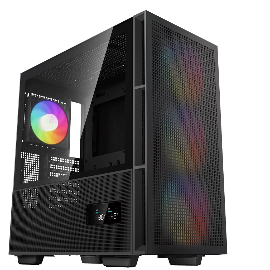 Корпус DeepCool CH560 Digital Black (R-CH560-BKAPE4D-G-1) без БП фото1